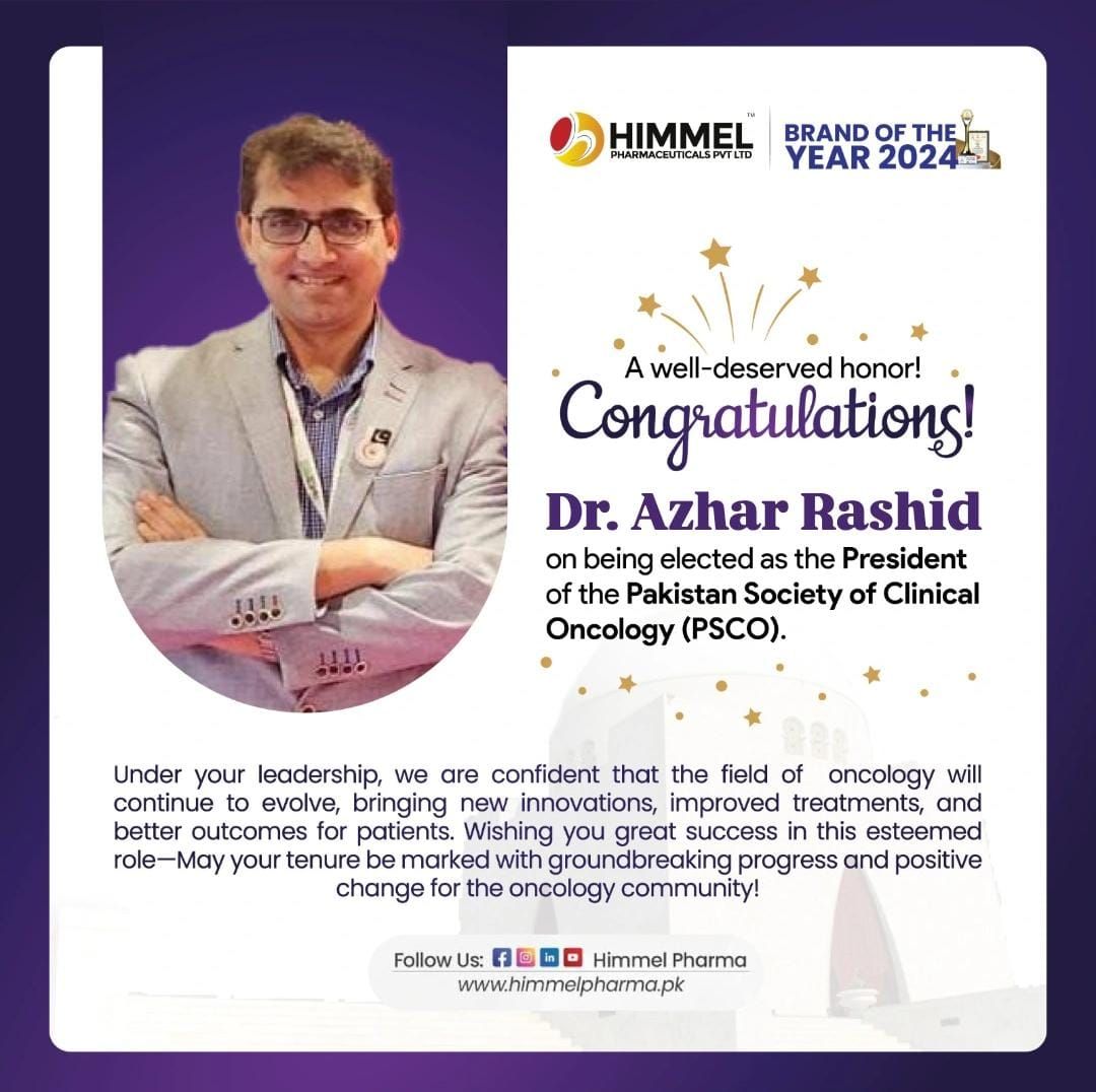 Himmel - We Congratulate Dr. Azhar Rashid for being elected as the new ...