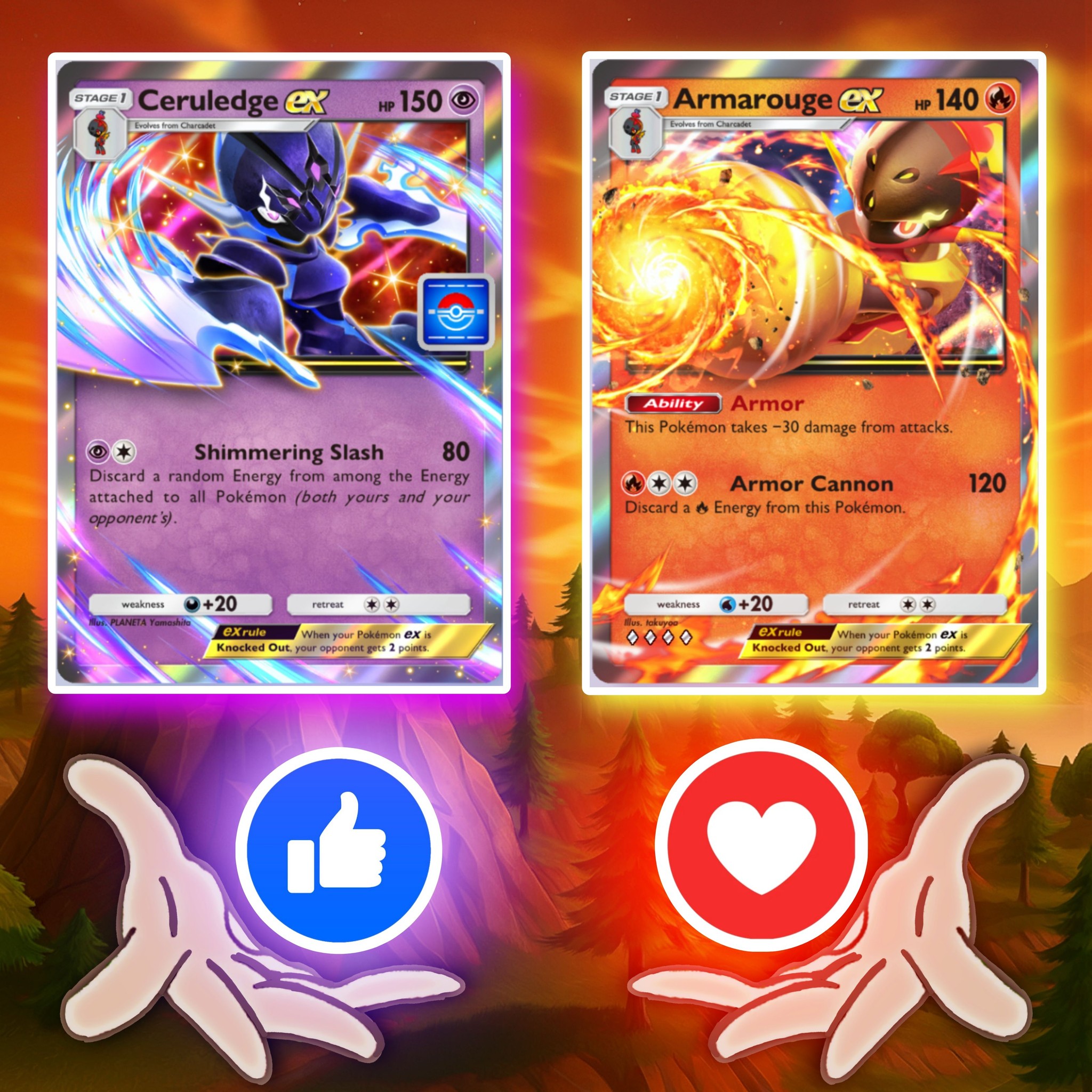 armarouge pokemon card ex SV4K] 079/066SR Colorless Scorching Bazooka (40+) This attack does 40 more damage for each R Energy attached to this Pokemon. Armarouge ex (Paradox Drive #105/109,