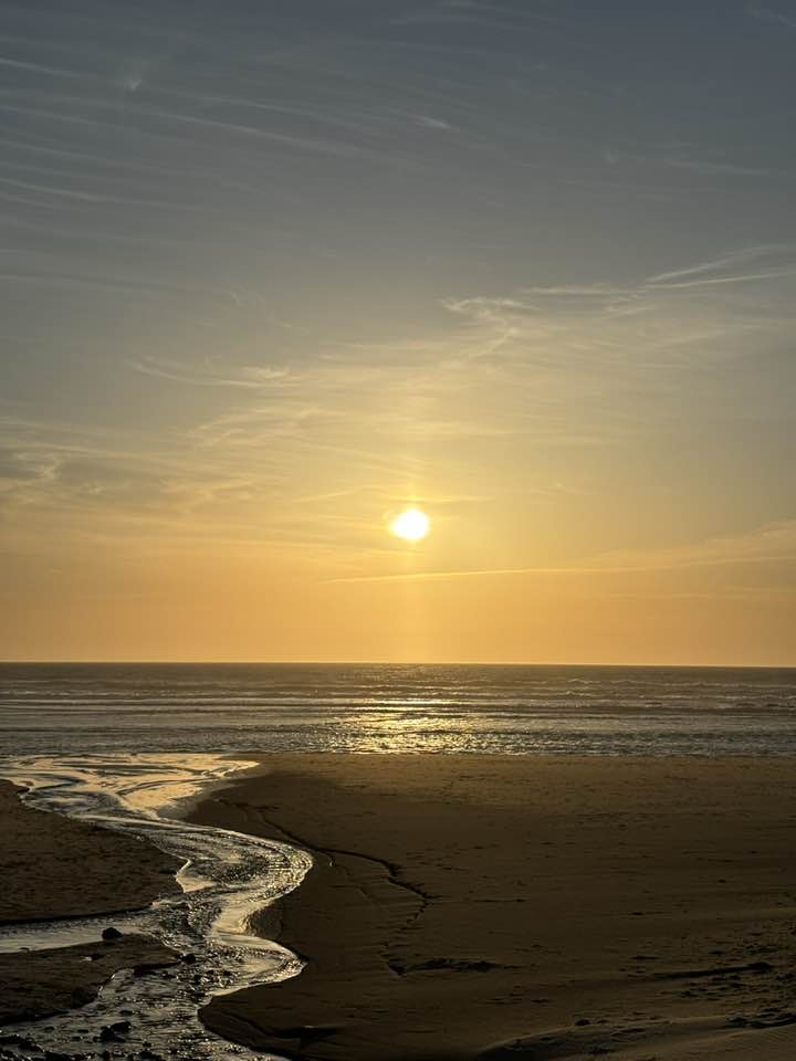 Sunset off West Beach Road, Oak Harbor, 4/20/2025