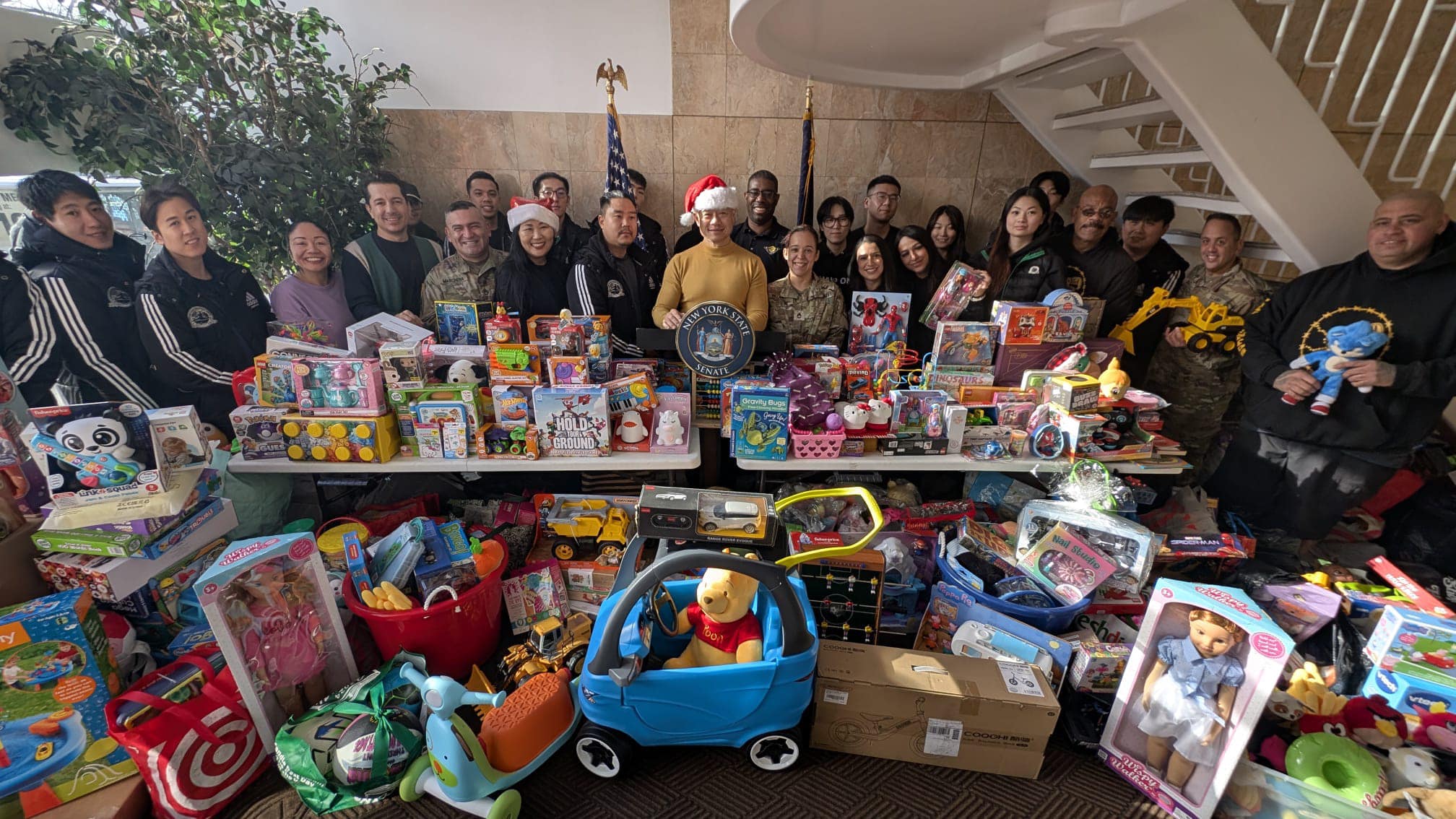 Queens annual toy drive supports local military families