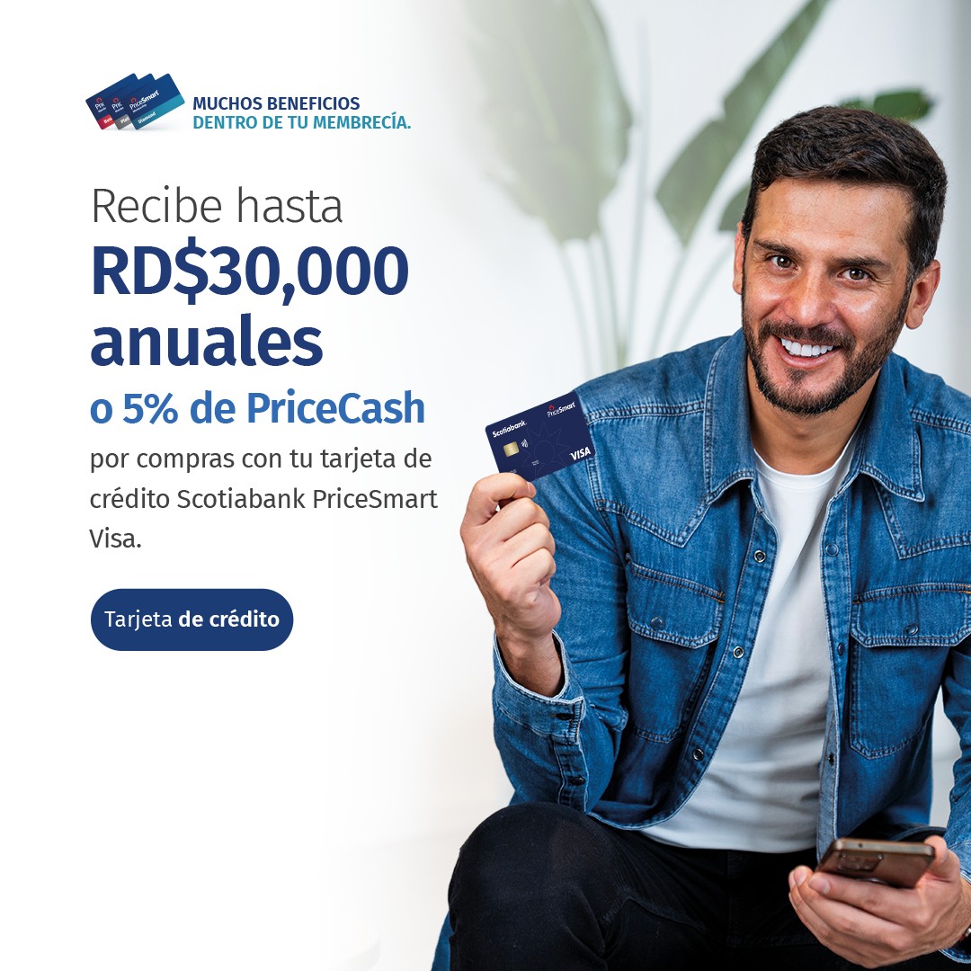 ¿4% de reembolso anual?... - PriceSmart República Dominicana