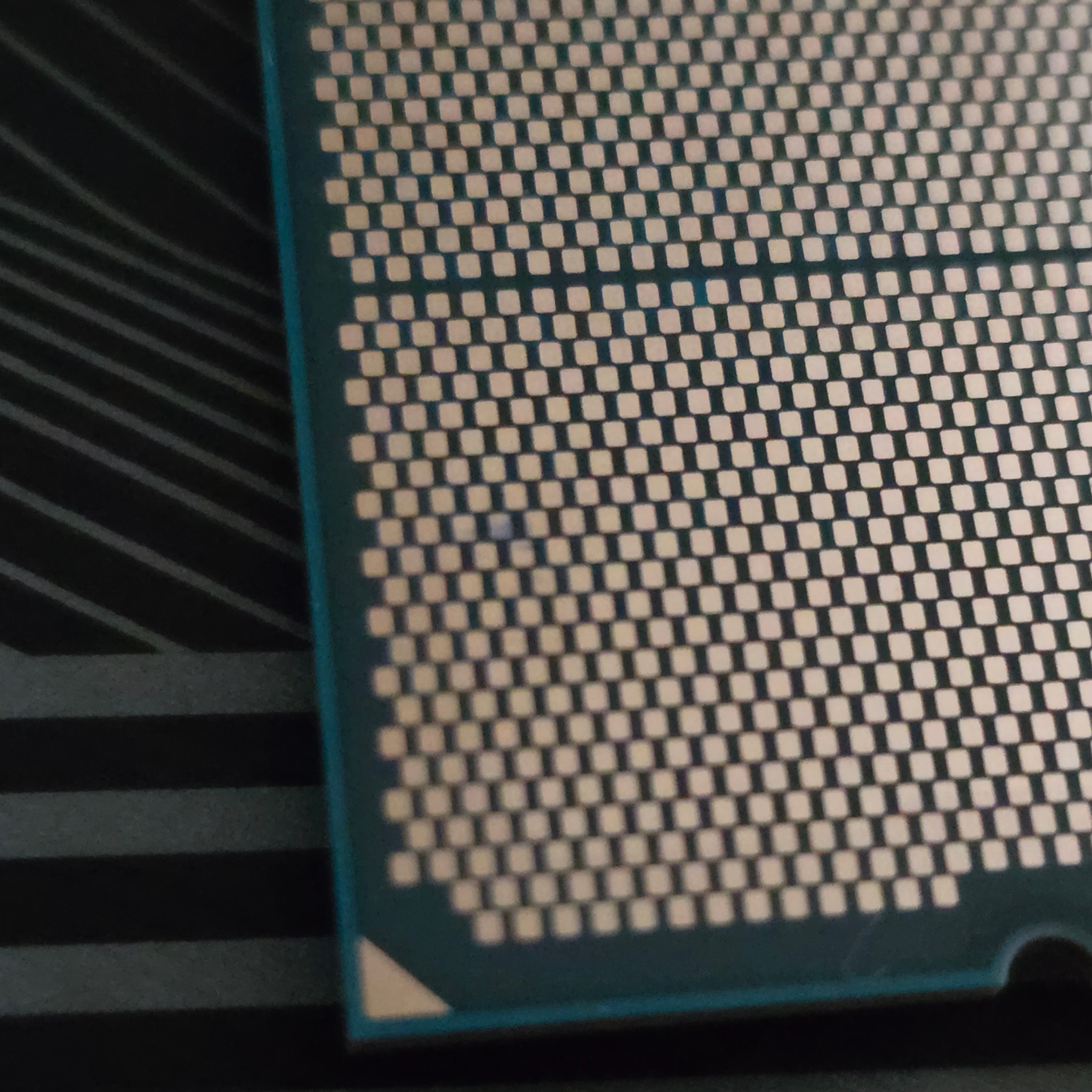 PC Builder and Setups Community | is CPU contact pad discoloration ...