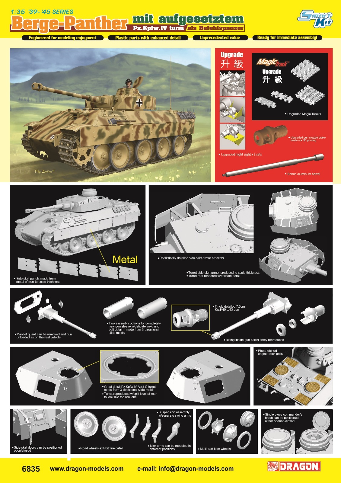 New announcement - # 6897-1/35 Panther G w/Additional Turret Roof