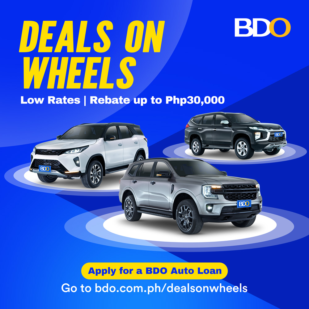 BDO Unibank - New car? Drive your way to bigger savings... | Facebook