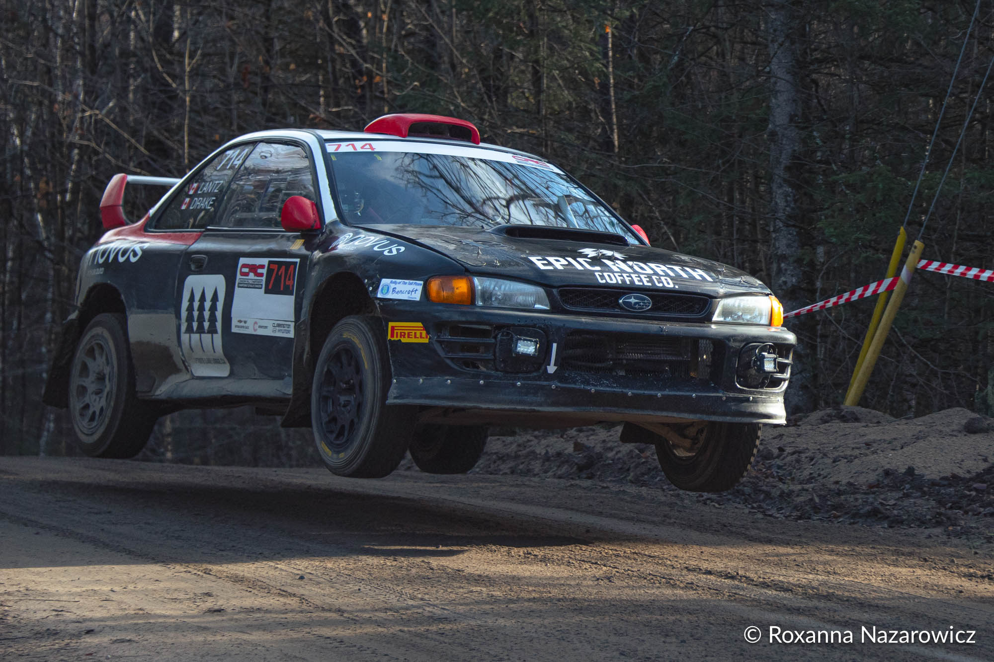 Rally of the Tall Pines, Bancroft, ON, sponsored by Lincoln Electric