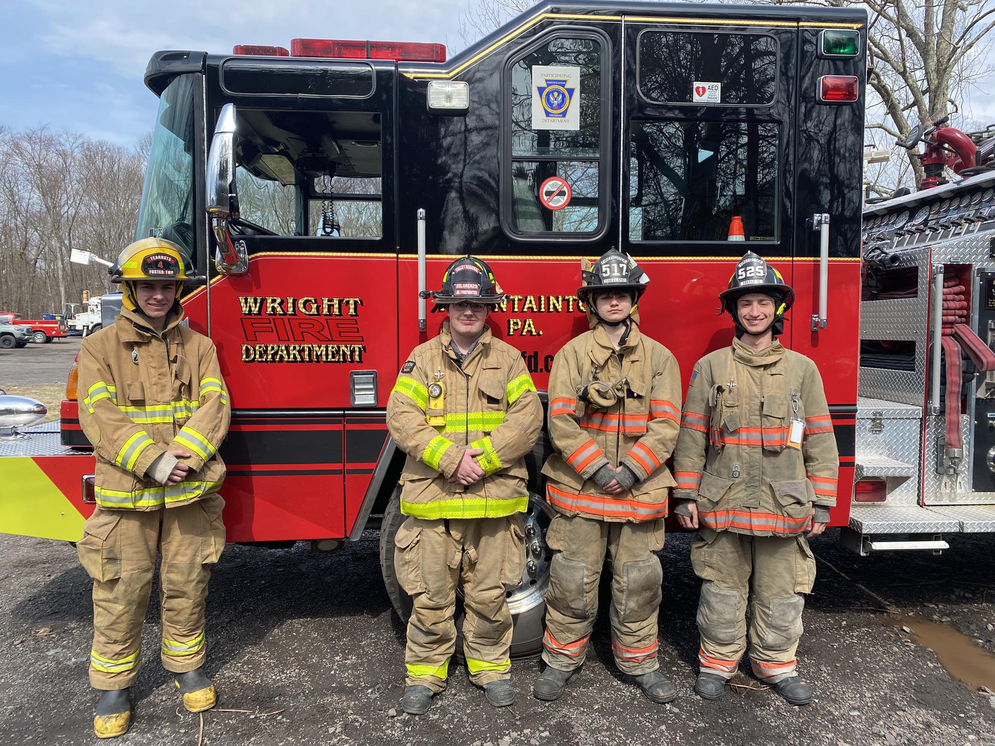 Freeland - These area firefighters are progressing through the ...