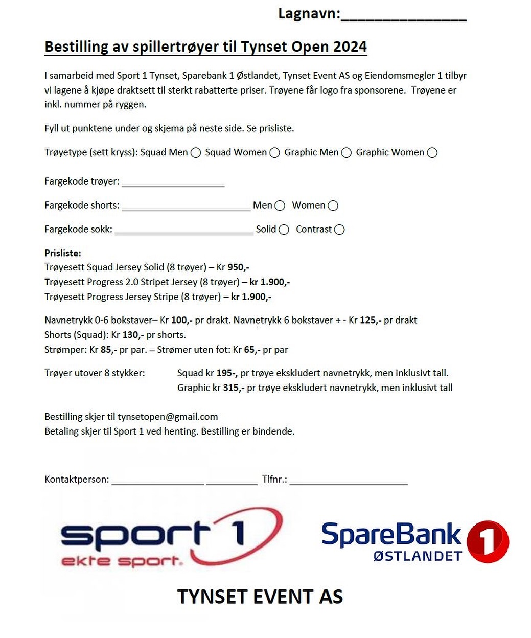 Tynset Open