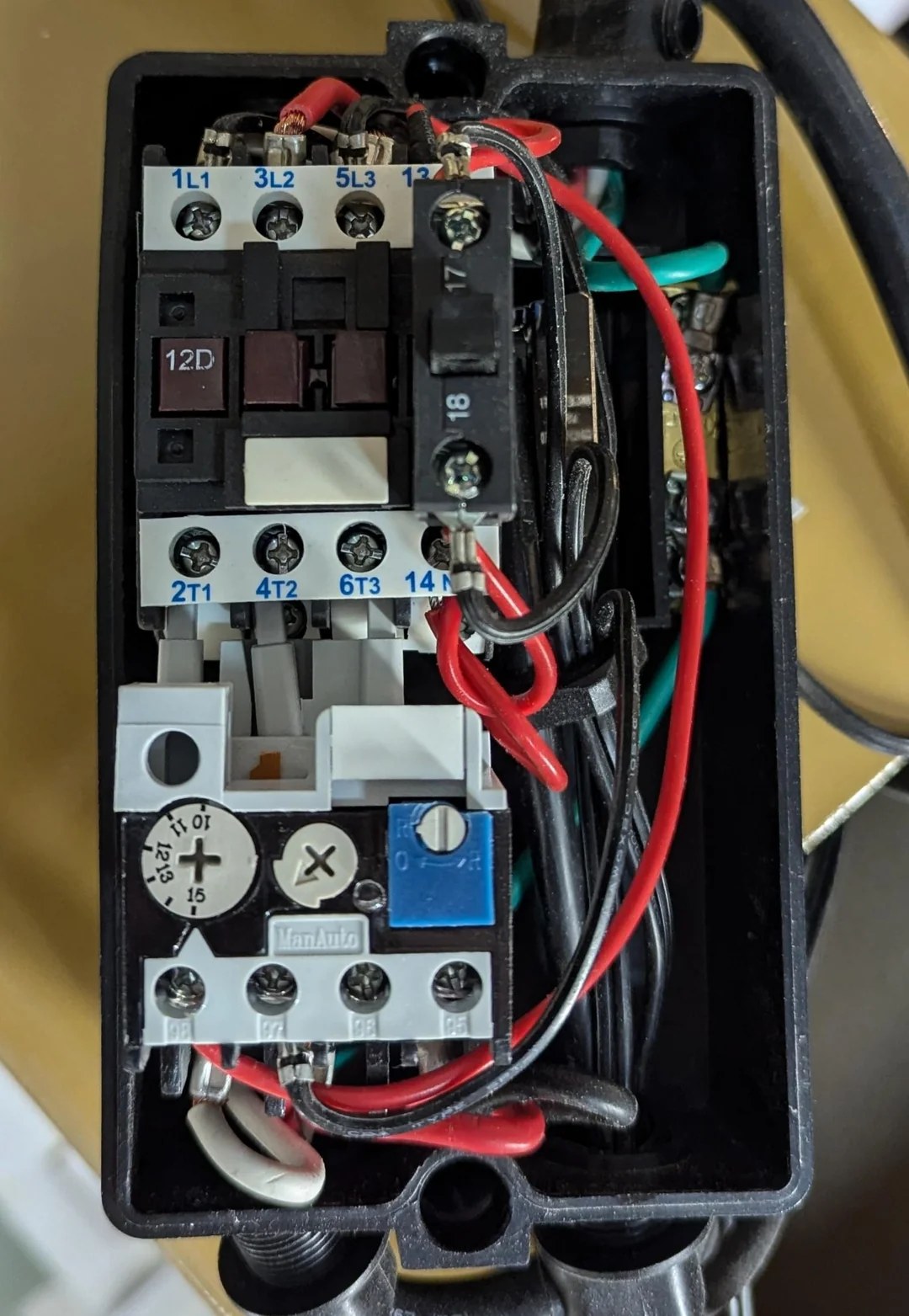 Electrician Musk Community | Electrical Control Panel: Detailed view of ...