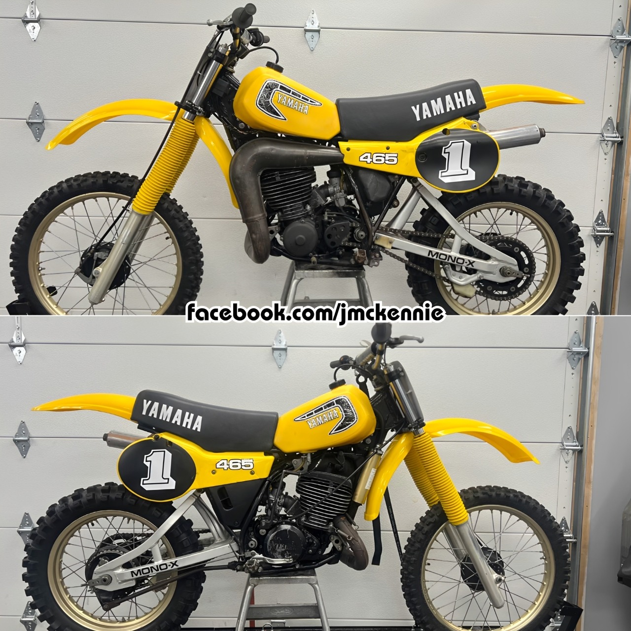 1981 Yamaha YZ465 motocross bike review