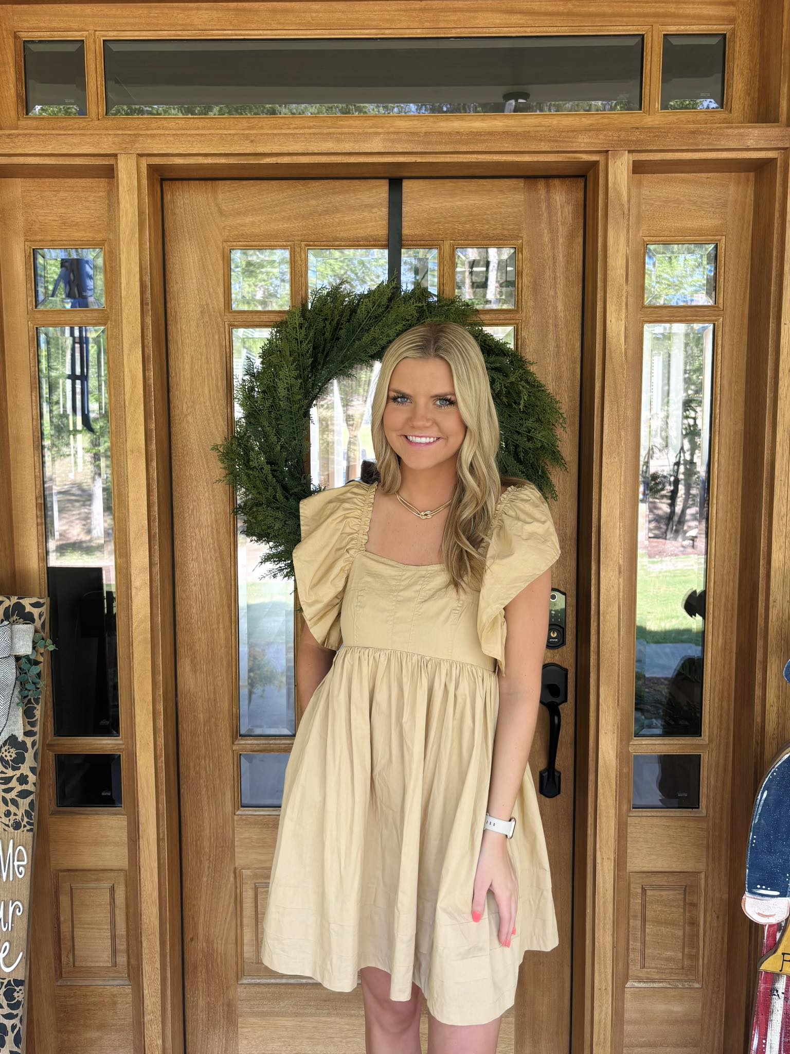 cute beige dress Simple and from Big Oak Farms Boutique ✨SHEIN Flash Sale—Exclusive Deals