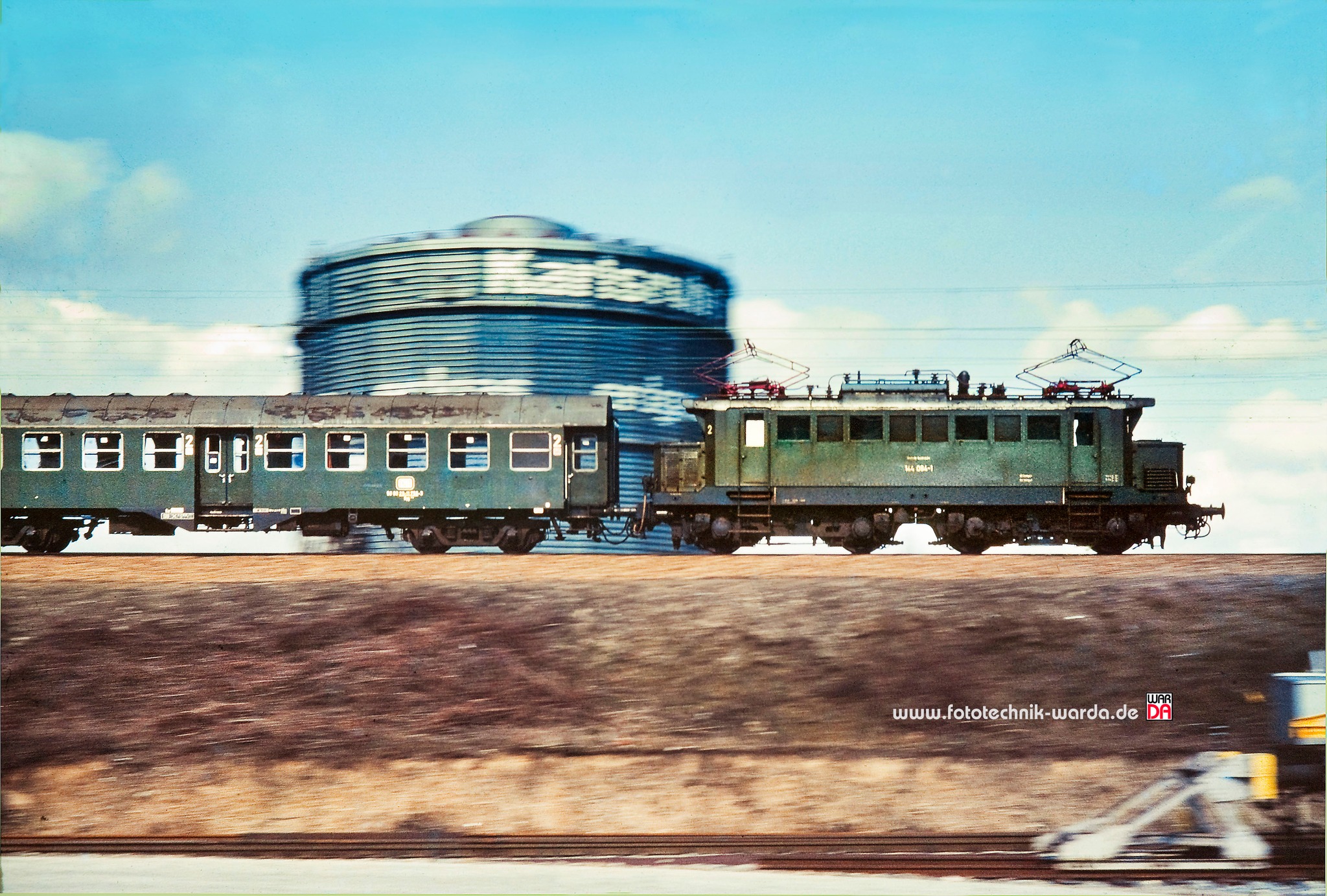 Reichsbahn class 84 locomotives in the Ore Mountains