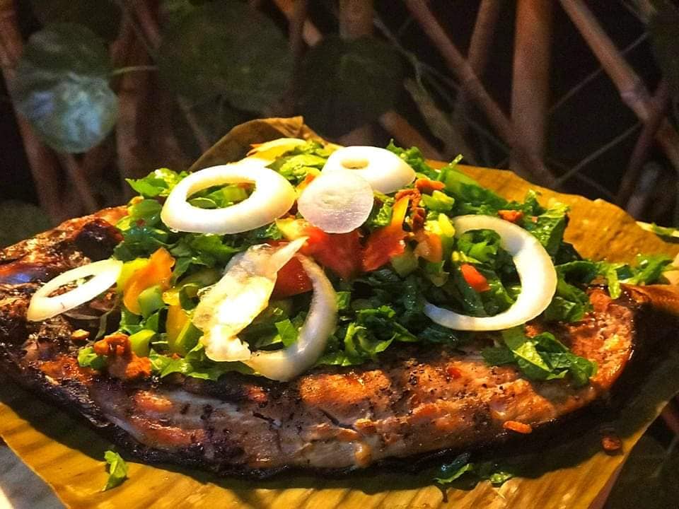 Topsi'tay bicol binalot rice toppings