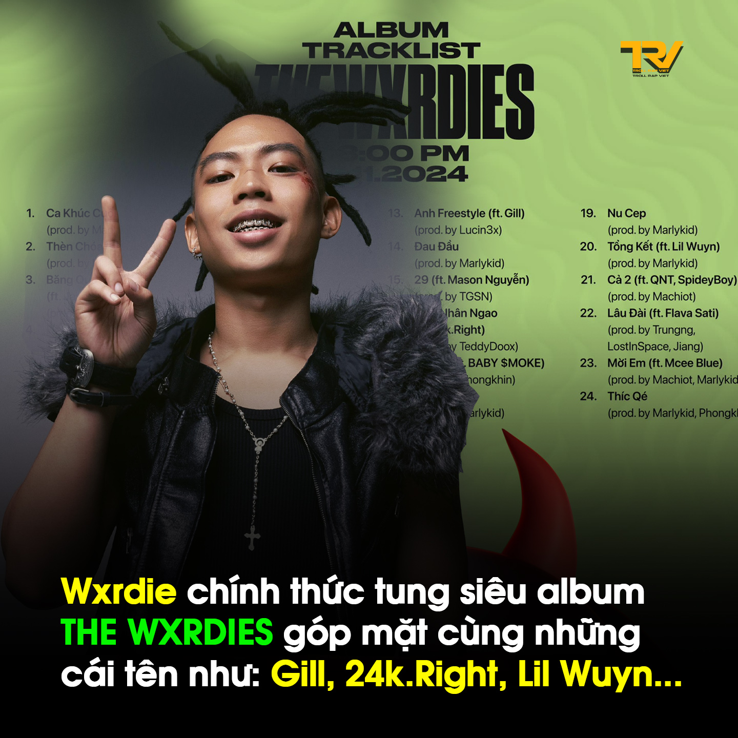 Troll Rap Việt - Dù drop quả siêu Album với màn kết hợp...