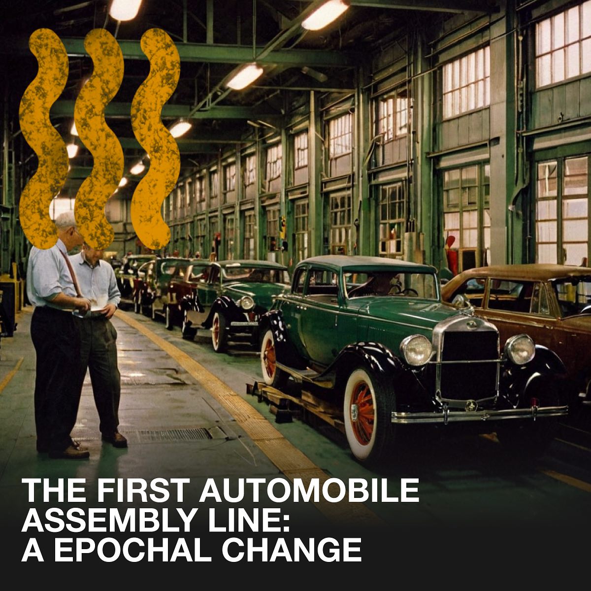 Recrewit - 🚗 The First Automobile Assembly Line: A Epochal...