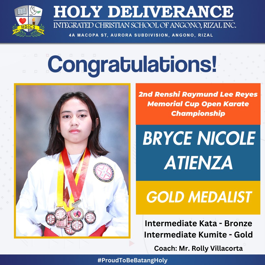 🏆🥋 Congratulations to our incredible Batang Holy Students who showcased ...