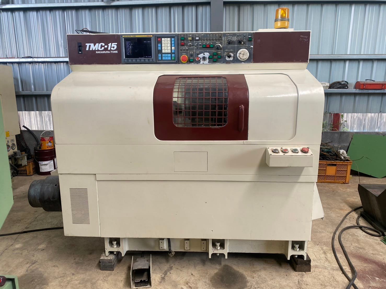 CNC มือสอง - Cnc lathe Nakamura Tome TMC-15 🌻Control:Fanuc...