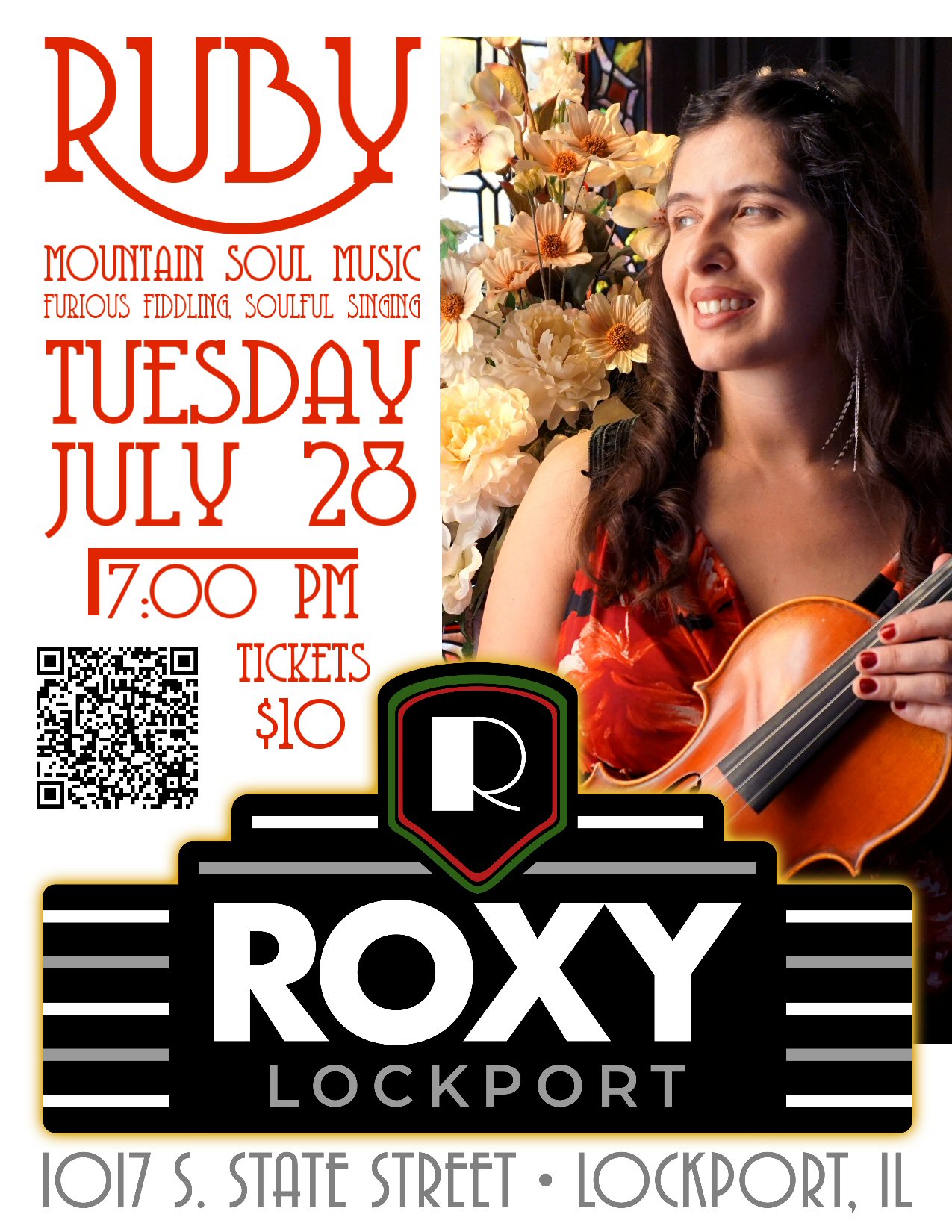 Ruby at ROXY, Lockport Illinois