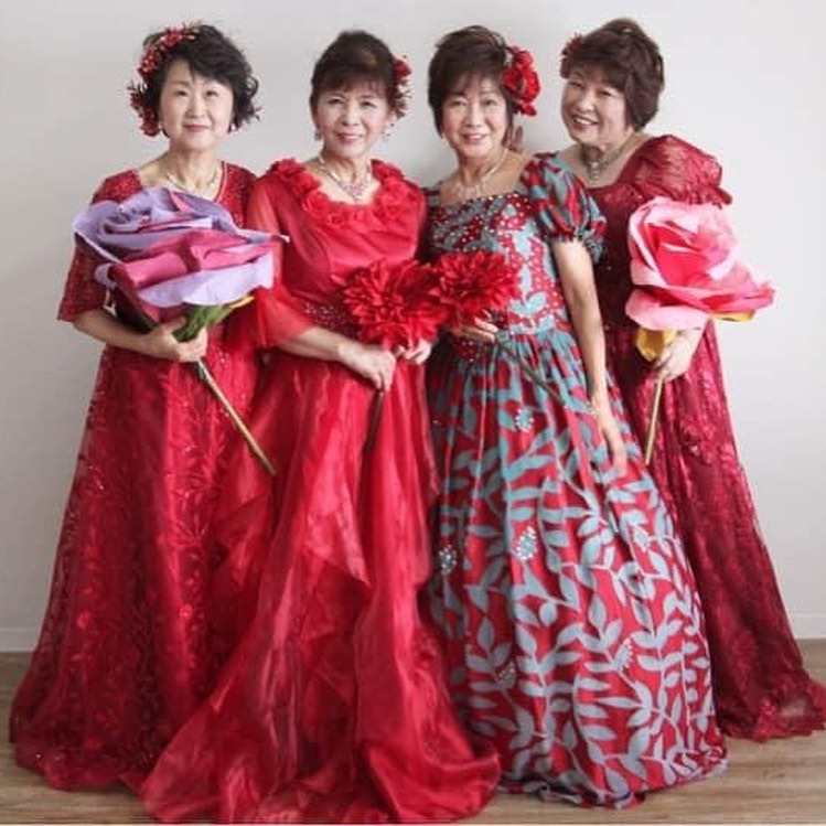 結婚式 二次会 還暦お祝い パーティドレス （パーティー ドレス たおる 