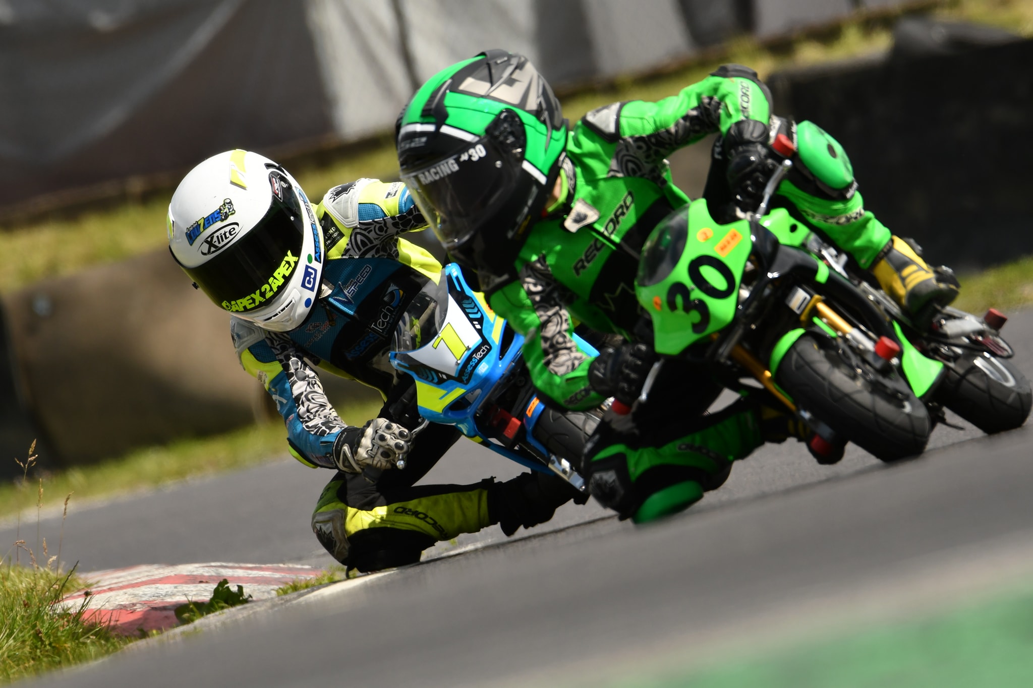 FAB-Racing - How close was the racing between these two at...
