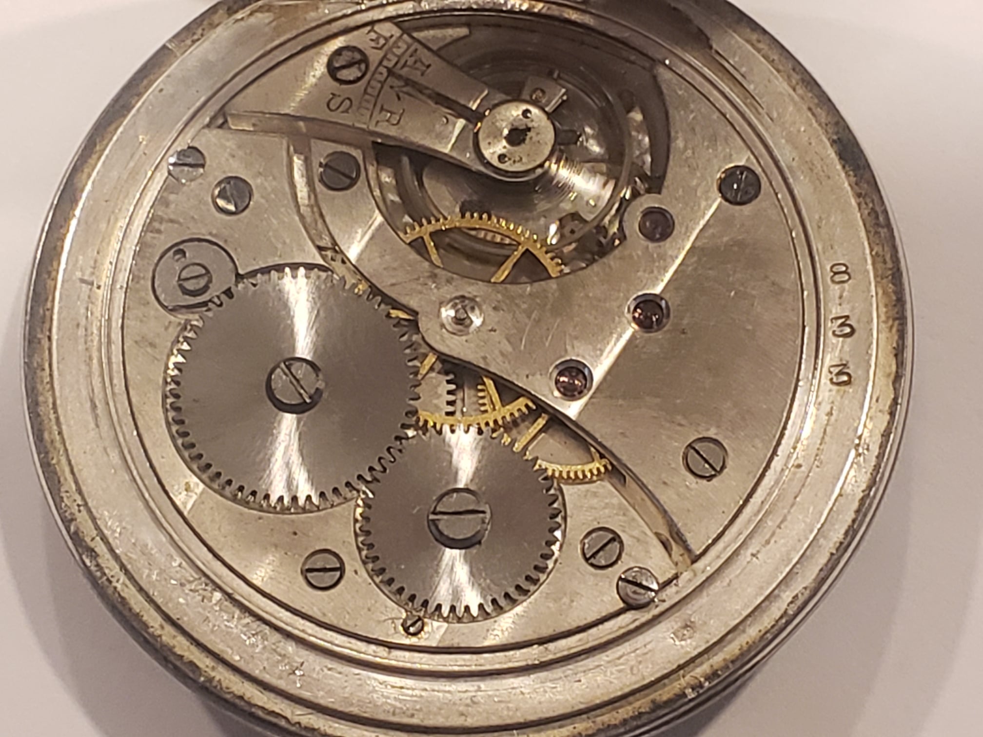 Mouvement De Montre Mécanique Vintage Tavannes 809 – Pour Pièces Ou Réparation