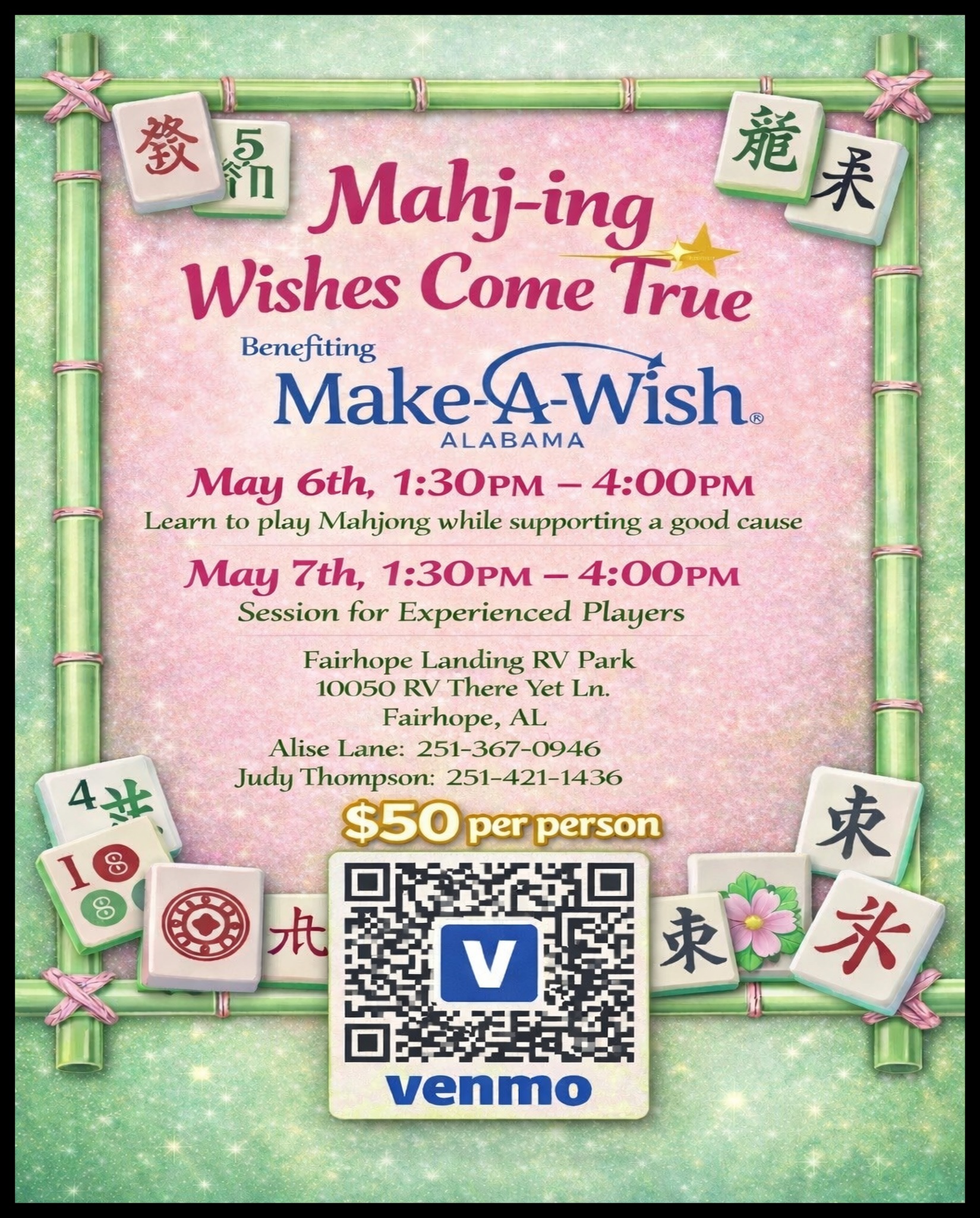 Mahjong learning event
