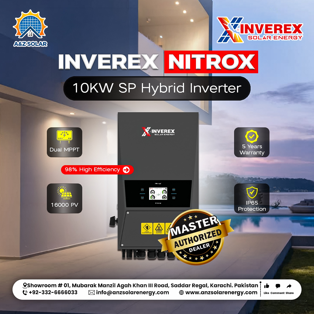 ⚡ Power Your Home with the New Inverex Nitrox 10KW SP Hybrid
