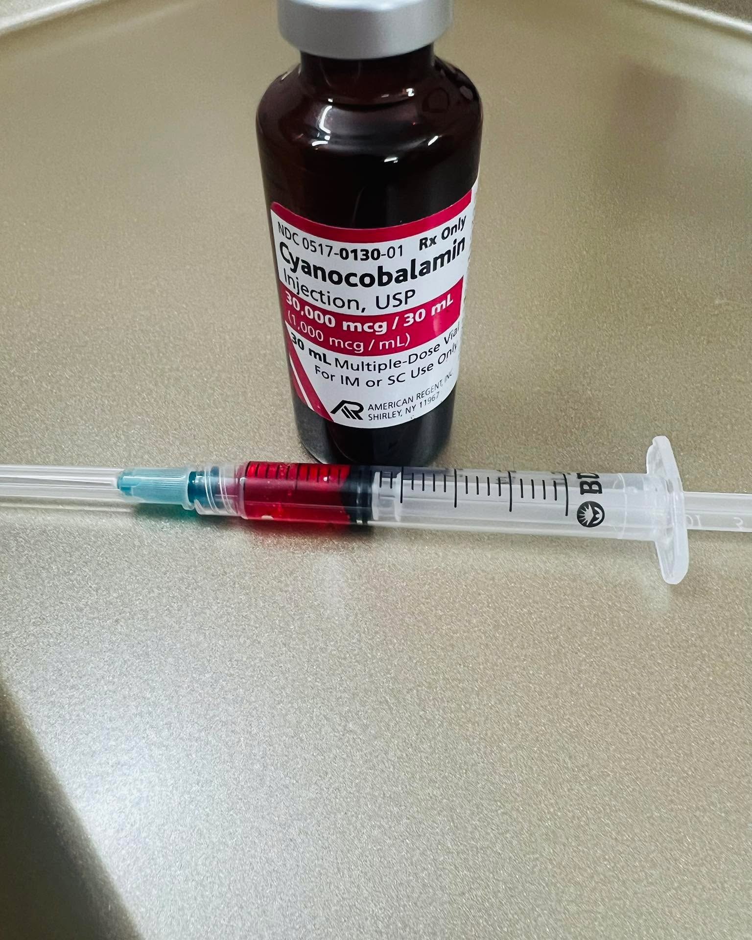 B12 injections for energy and mood boost