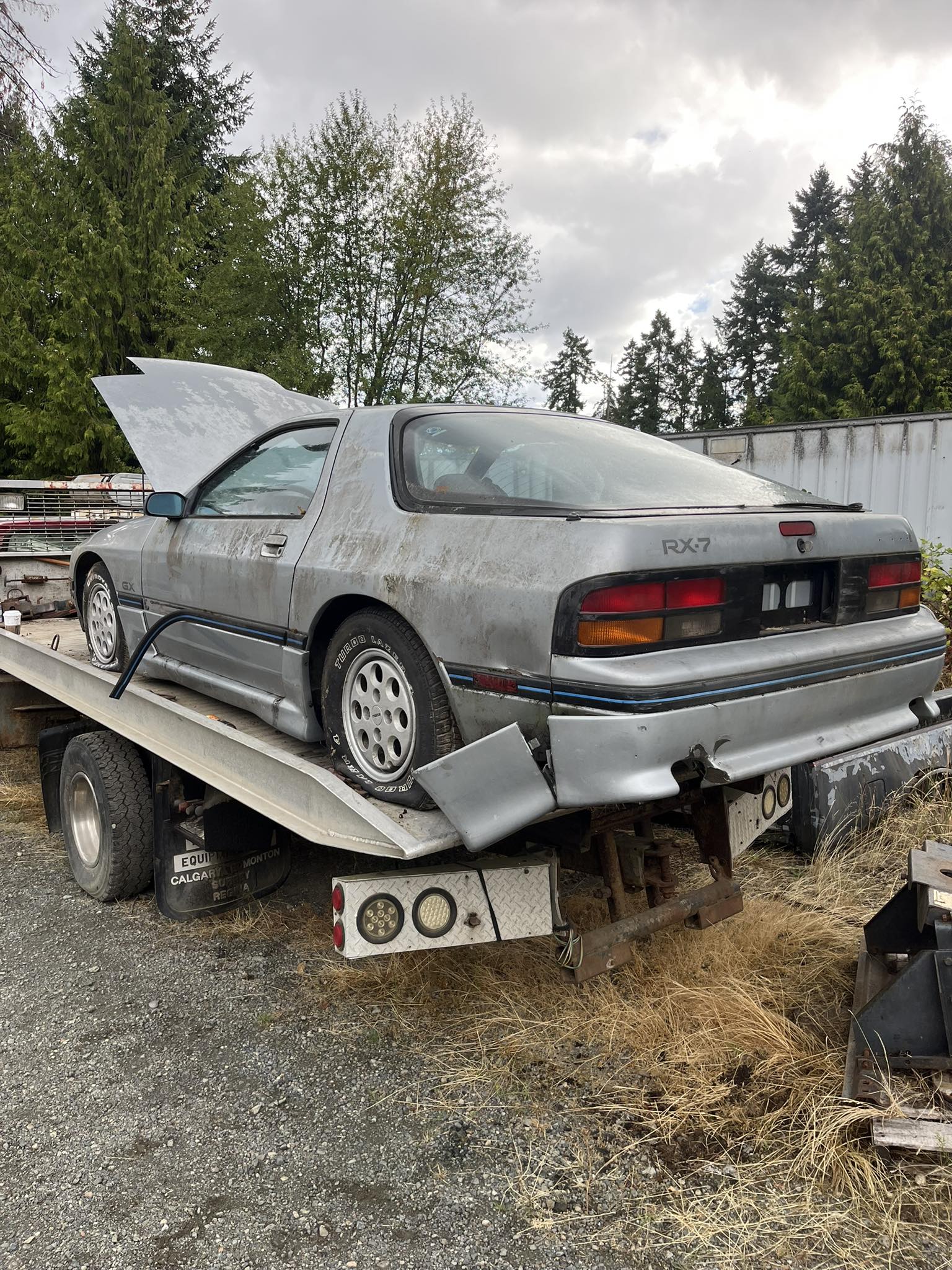 Dismantling rare finish line body kit