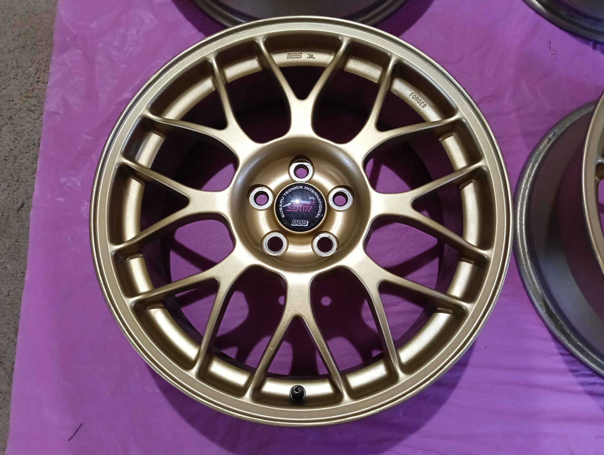 BBS Forged 22b style wheels Subaru Impreza WRX STi GC8 GF8 GM8 Coupe ...