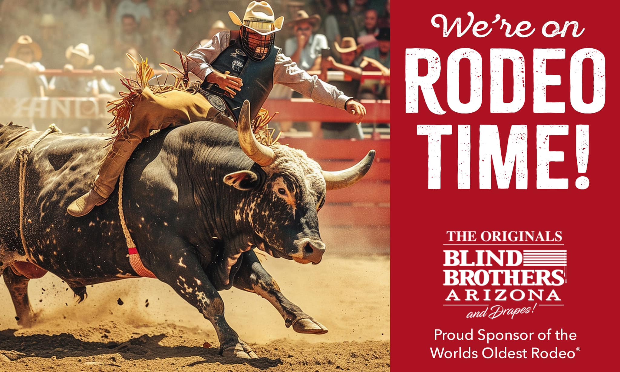 Blind - We are proud to be a sponsor of the world’s oldest rodeo. We ...