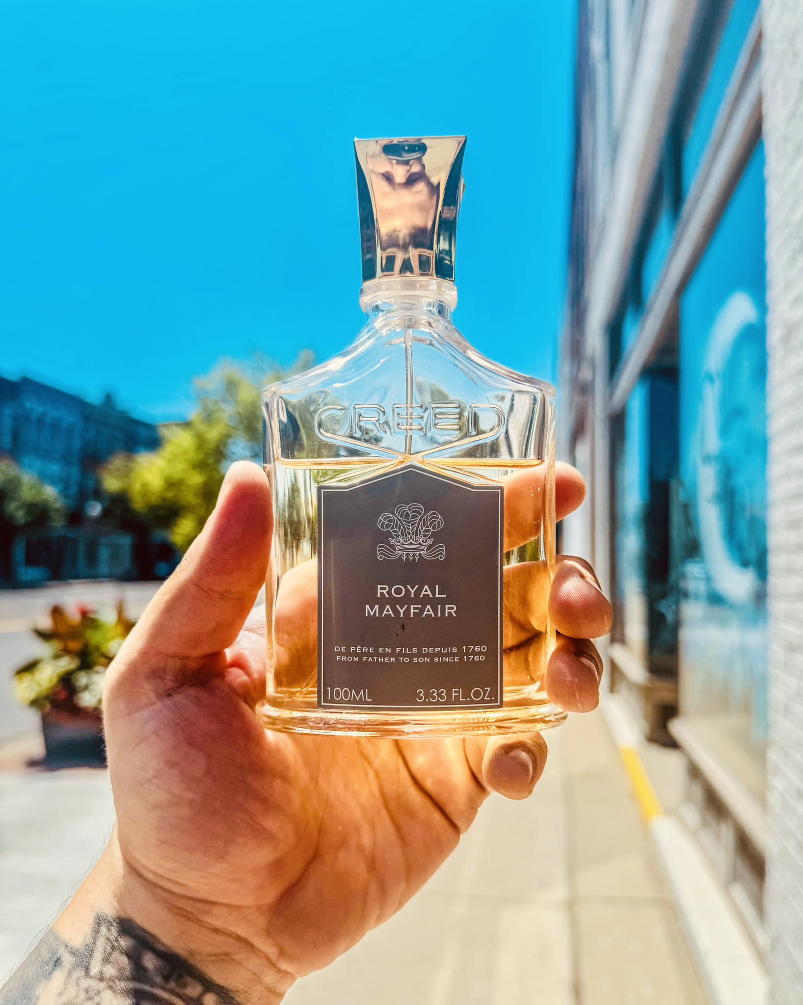 Royal Mayfair is a fragrance of Millesime quality, a French term 