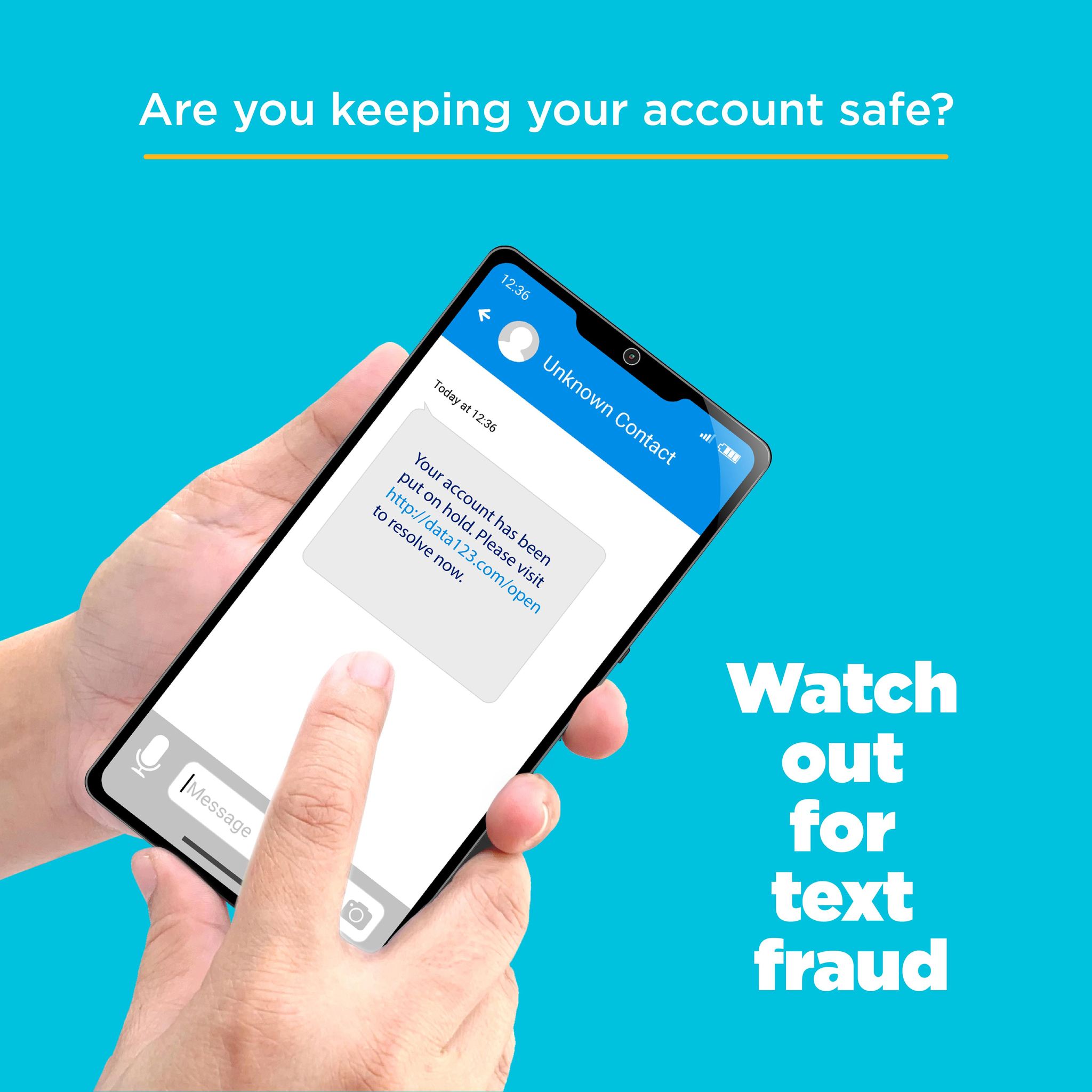 Global CU - ⚠️ Beware of text message fraud. Global Credit... | Facebook