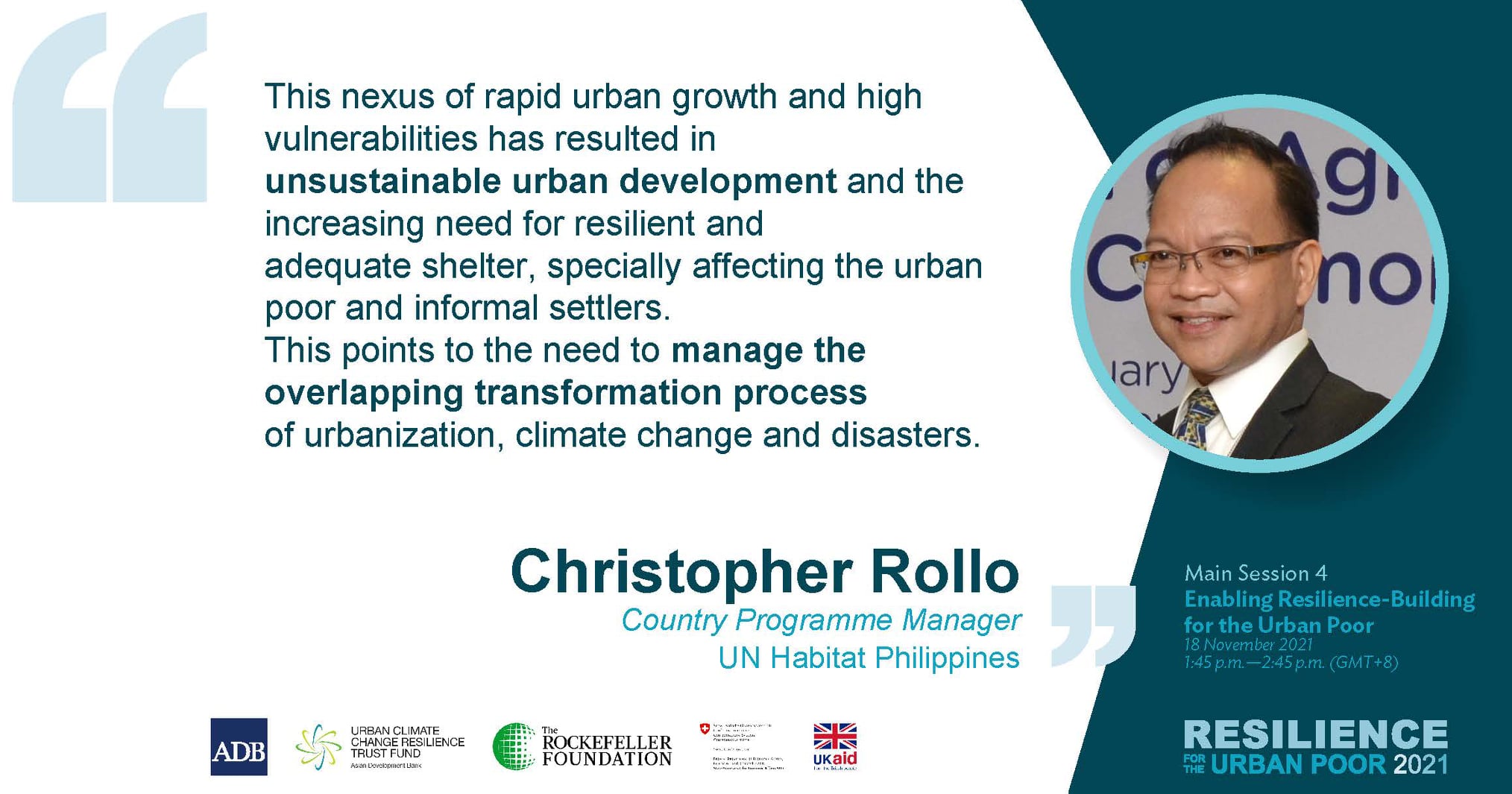 🌎📣🏢 More than ever, there is a... - UN-Habitat Philippines