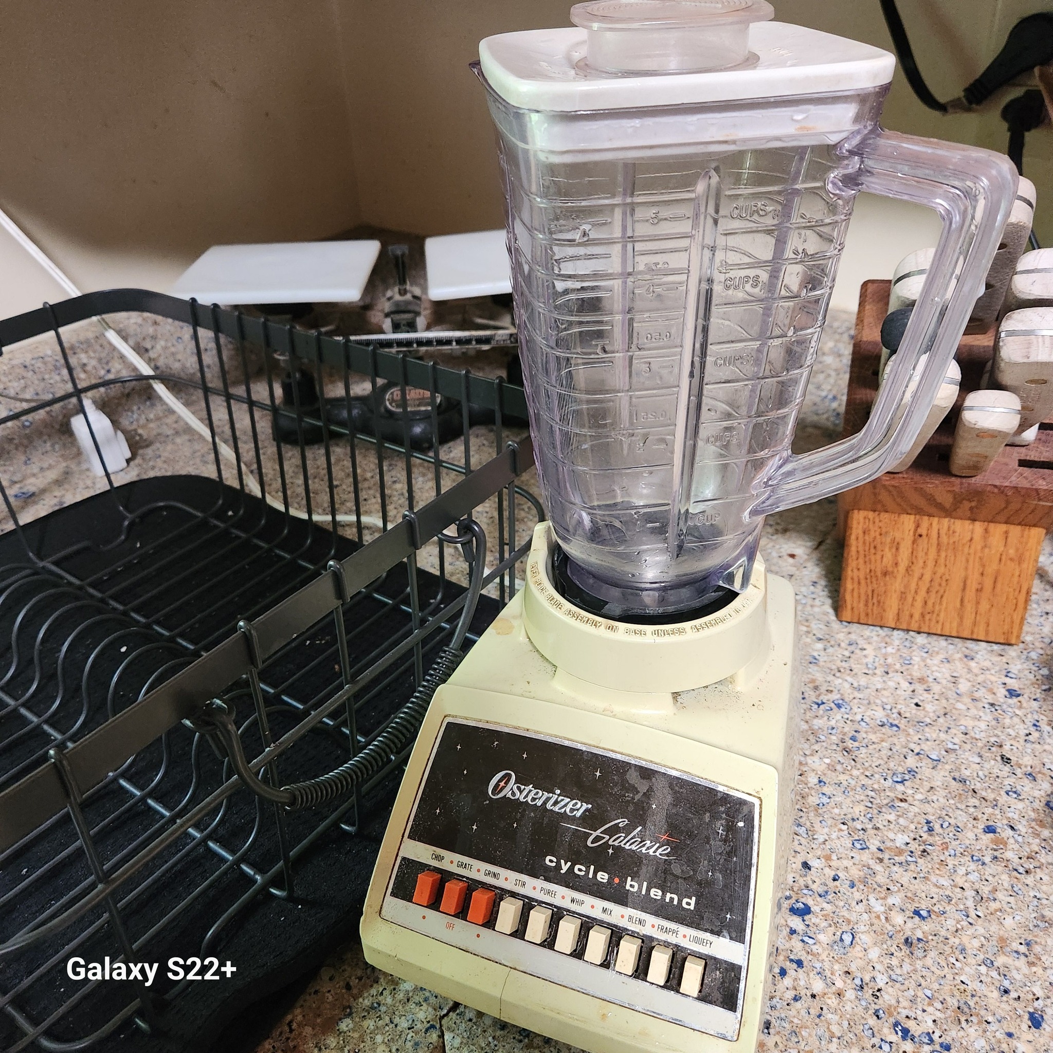 Vintage Osterizer Galaxy blender still working after years
