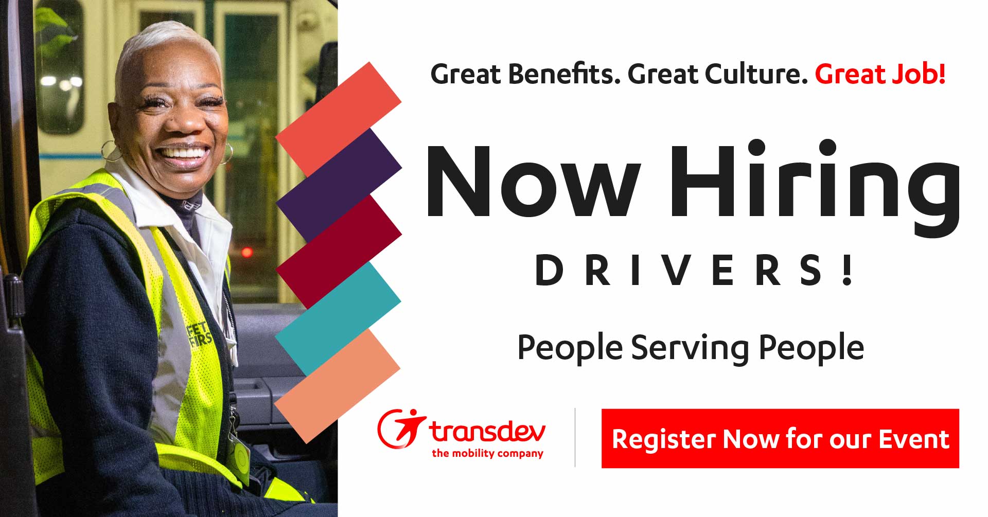 Transdev Grandville, MI In-Person Hiring Event 3/7 & 3/11