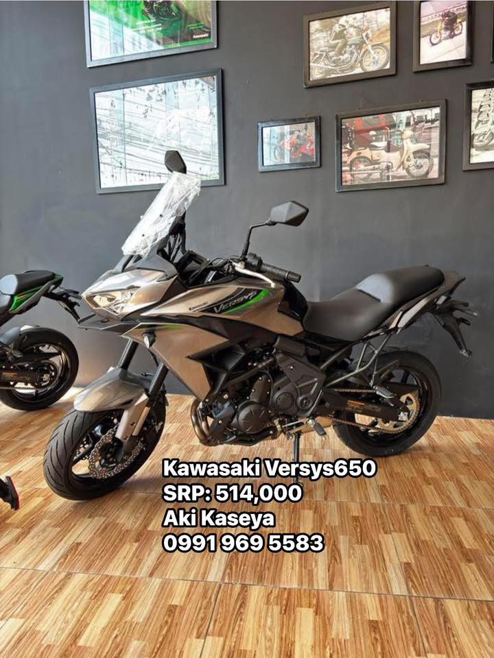 Kawasaki VERSYS 650 ✨SRP: 514,000✨ Monthly: 10,647 🏦Mode Of