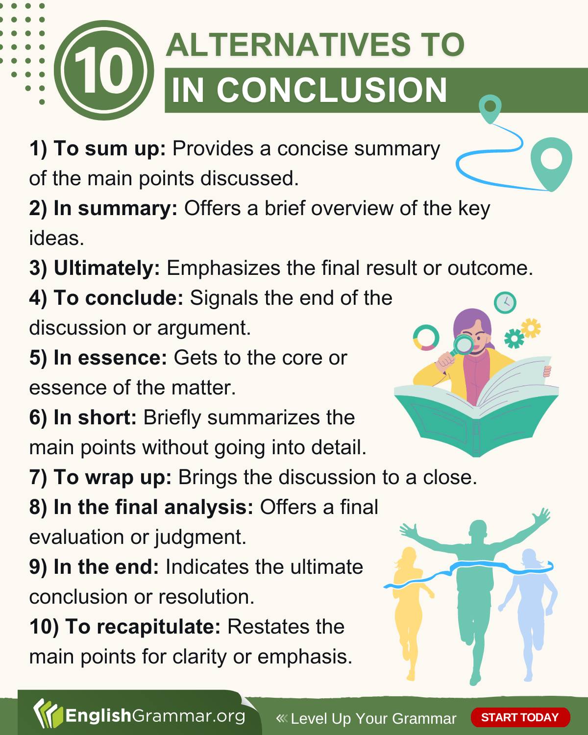 English - 10 Alternatives to 