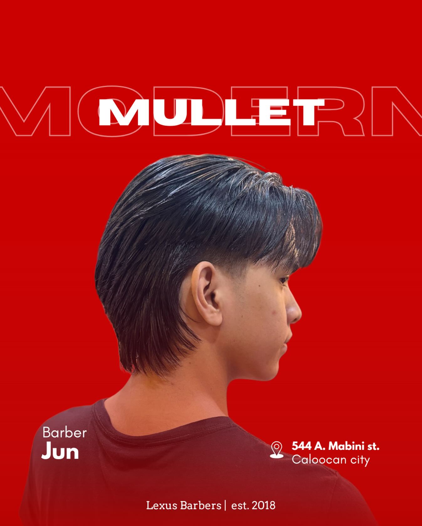 Lexus Barbers - Modern Mullet — done by Barber Jun Cut... | Facebook