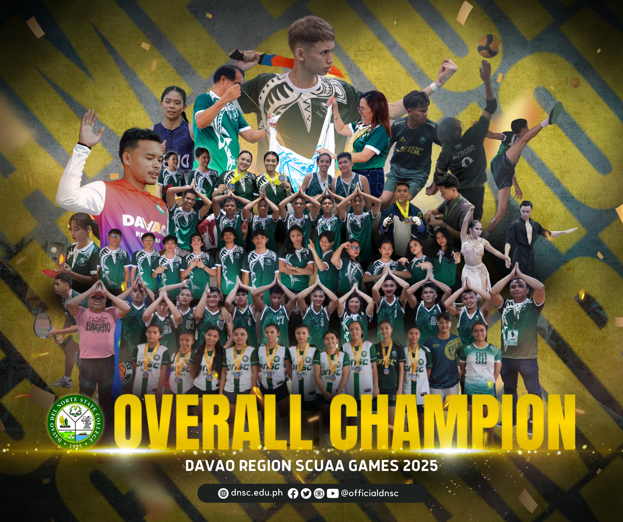 Davao del Norte State College - [IN THE SPOTLIGHT] After amassing 95 ...