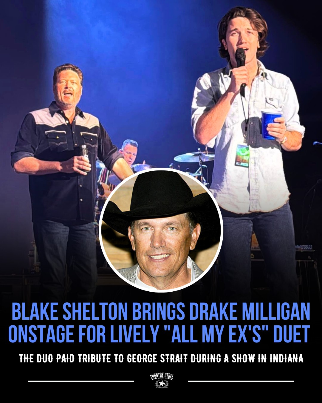 Country - Drake Milligan, who's known as 