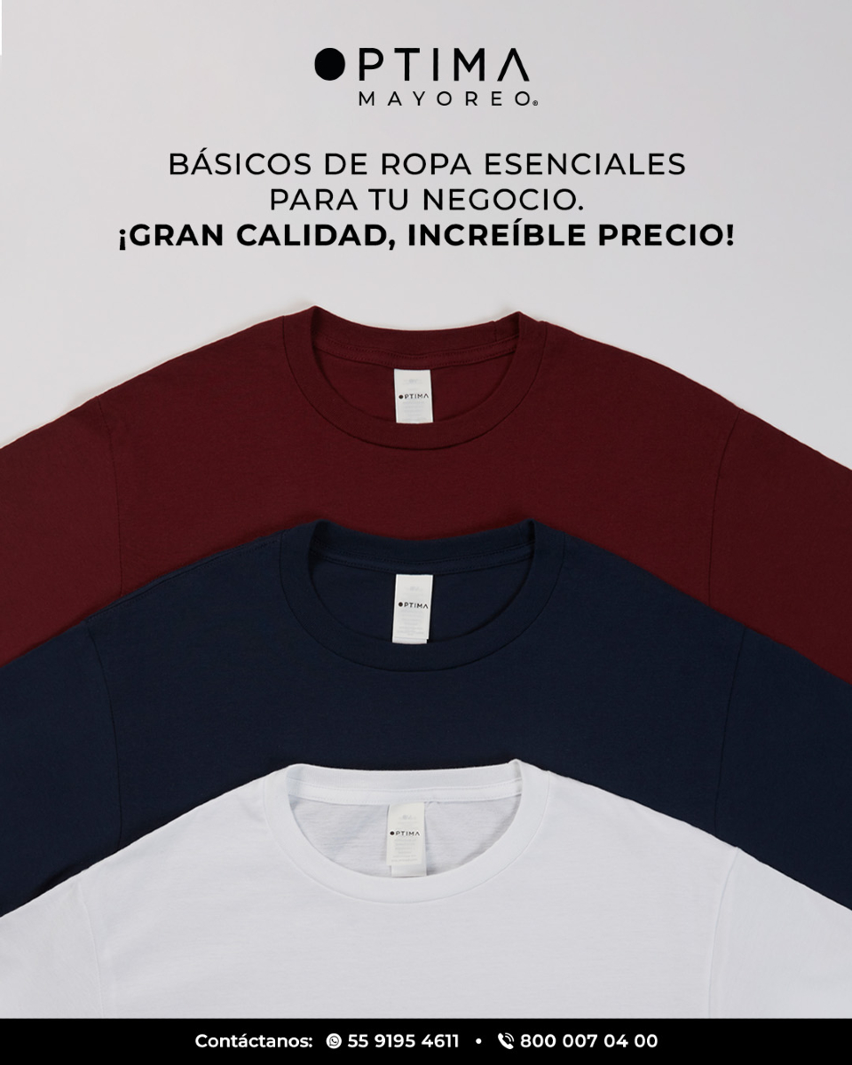 Optima - Los esenciales que nunca pasan de moda. 👕💼 Si buscas prendas ...