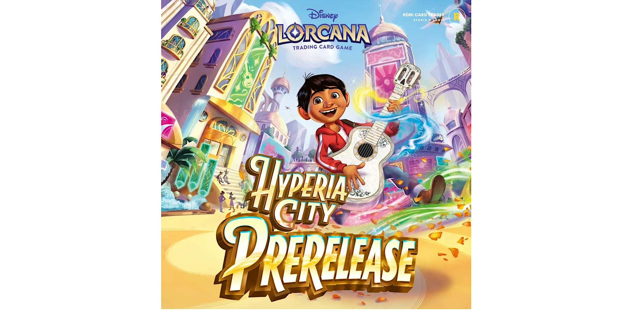 Disney Lorcana: Hyperia City Prerelease Sealed Event