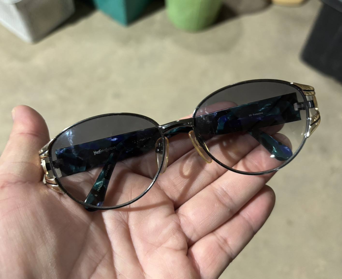 Yves Saint Laurent 31-6704 made in japan