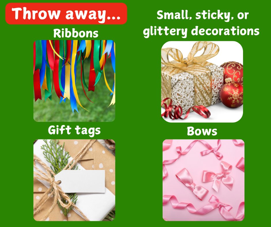 Ribbons and bows make... - Portage County Solid Waste