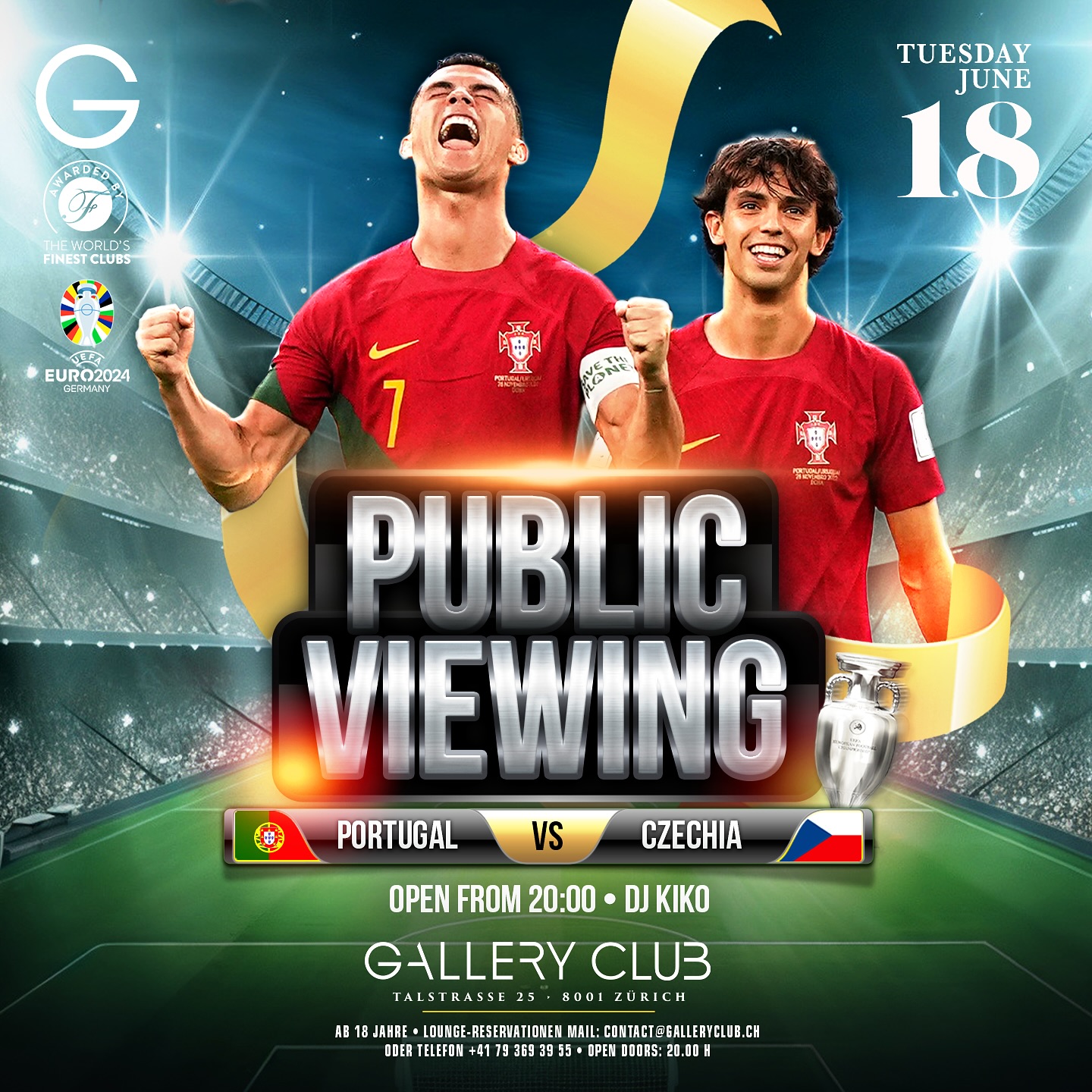Gallery - 🔥🏆⚽ Join us for a thrilling public viewing of the Portugal 🇵🇹 ...