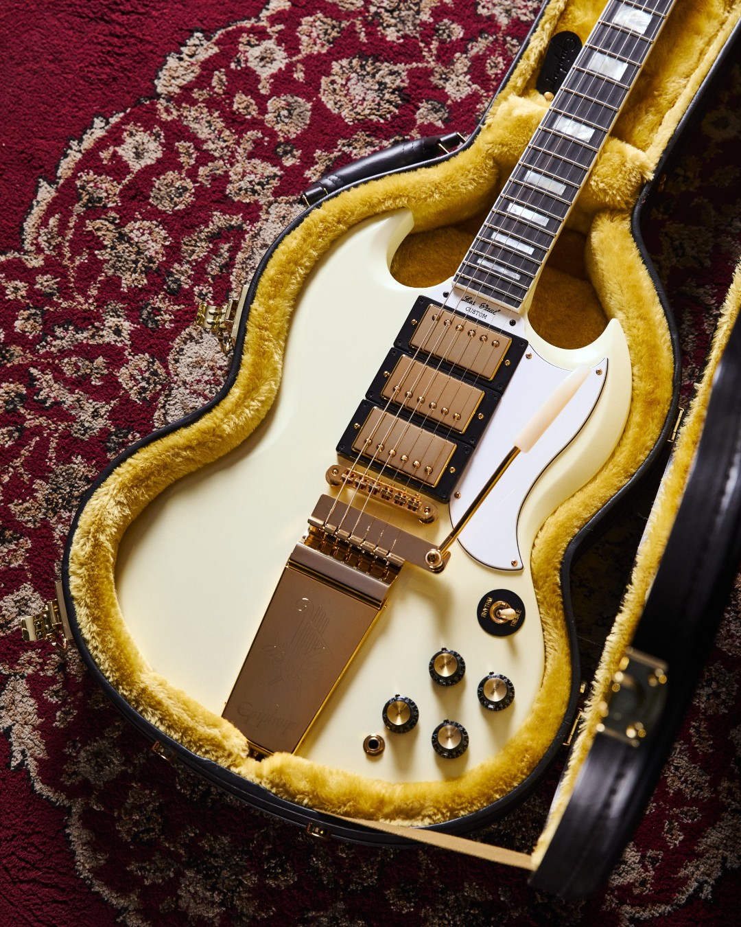 This 1963 Les Paul SG With Maestro Vibrola is a stunning