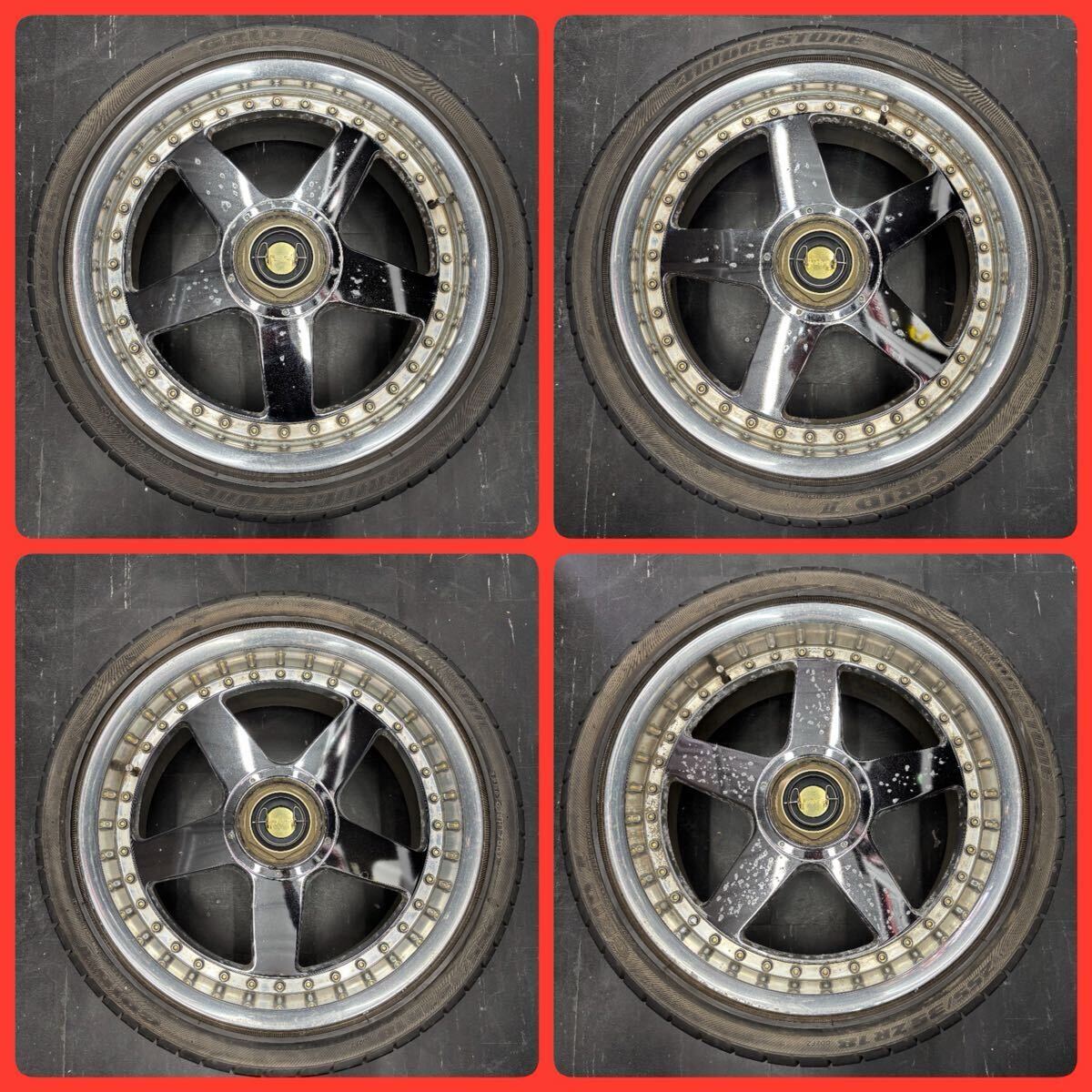 Found in Japan: A set of the mid-late '80s Mazdaspeed '747' wheels
