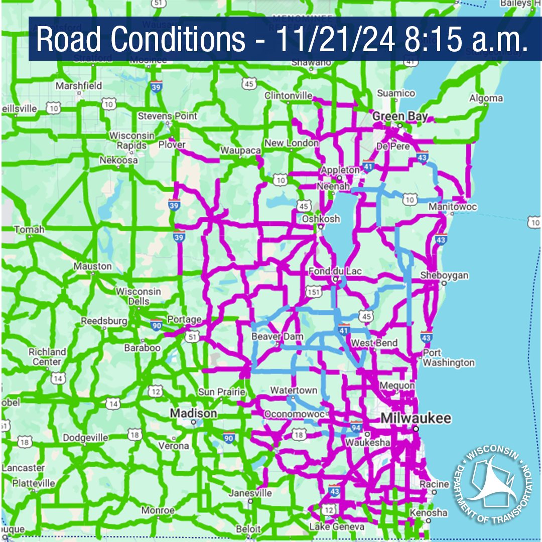 ROAD CONDITIONS... - Wisconsin Department of Transportation