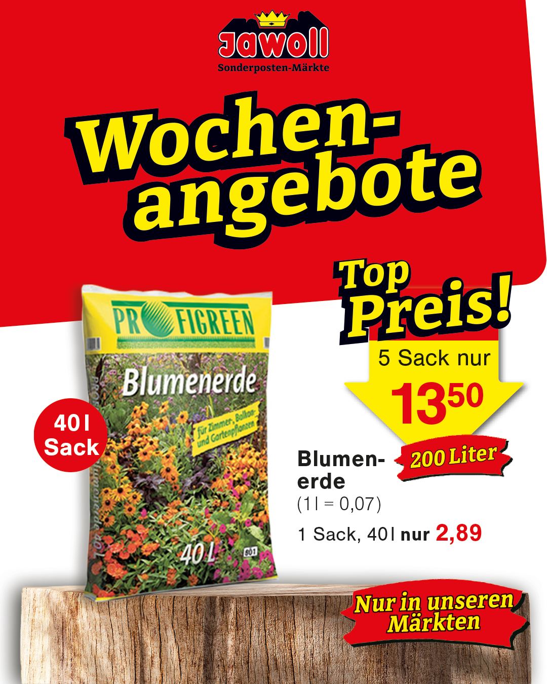 ☀️ Neue Wochenangebote bei Jawoll! ☀️ Der Sommer ist da – und bei Jawoll warten diese Woche wieder viele attraktive Angebote für Garten, Freizeit, Haushalt und die tägliche Pflege auf dich. Egal