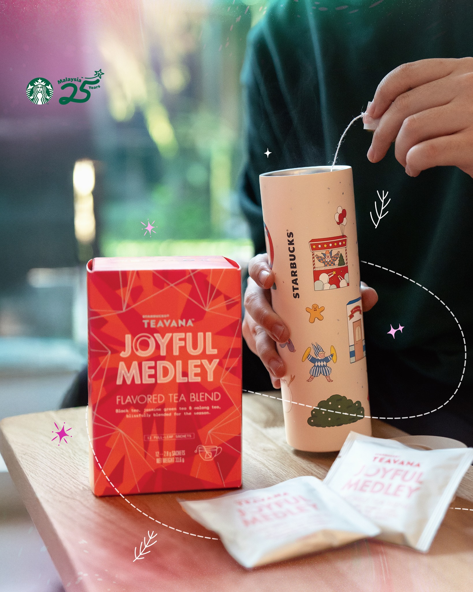 That festive feeling is near ✨ Get your holiday energy in a cup